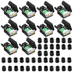 10PCS Male Breakout CONNECTOR,DB9 Solderless RS232 D-sub Serial 9-PIN. Fixed Price $59.36.