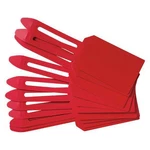 Brady 30681 Blank Shipping Tag, Plastic, 5-13/16" X 3-1/4" W, Red, Rectangle,. Fixed Price $103.99.