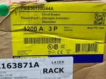 Square D PGA36120U44A 1200A 3P Powerpact Circuit Breaker. Fixed Price $4500.00.