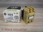 Allen Bradley 195-FA02 Contact Block 195FA02 Tan. Fixed Price $10.77.