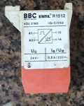 Bbc Sigma R1512 Terminal Module. Fixed Price $49.00.