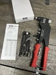 Marson Swivel Head Rivet Nut Setter SRN-2 Klik Turn Mandrels Nosepiece 39400. Fixed Price $43.00.