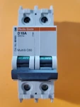 Merlin Gerin Square Multi 9 C60 Circuit Breaker Amp 240V 60163 D15A. Fixed Price $35.00.