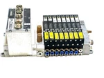 Rexroth Ip 65 7291 24V Dc R-480-098-376 Block With Valves, Used.. Fixed Price $599.99.