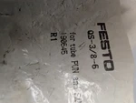 Festo 190646 QS-1 /2-10 Connector New Pack. Fixed Price $25.00.
