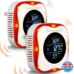Combustible Gas & Carbon Monoxide Detector 4-IN-1 Alarm With Temp/humidity Senso. Fixed Price $84.77.