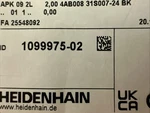 Heidenhain Adapter Cable For Touch Probe Meter 1099975-02 New Sealed Bag. Fixed Price $191.00.