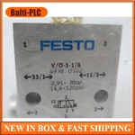 Us Free Tax New Festo V/O-3-1/8 4938 Stem Actuated Valve -0.95-8 Bar 140L/MIN. Fixed Price $96.92.