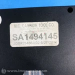 M.c. Carbide Tool Co. JOB#25486-L02 Box Of 10 End Mill Drill Bits Fnfp. Fixed Price $113.86.