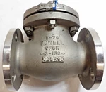 Powell 2342FMOTXXX 3" Ss Rf Check Valve With Teflon Gasket 11705. Fixed Price $479.00.