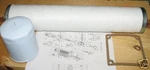 Filter Kit: Fits Dekker Vacuum Pump, RVL-070. Fixed Price $165.00.