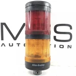 Allen Bradley 855T-B10FN4 Red & 855T-B10FN5 Orange Incandescents W/855T-BCB. Fixed Price $143.99.