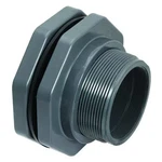Hayward Flow Control Bulkhead Tank Fitting, 3", Pvc/epdm, Socket X Fpt. Fixed Price $87.36.