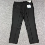 J.m. Haggar Pants Mens 38X32 Black Straight Dress Super Flex Waist Stretch - New. Fixed Price $26.99.