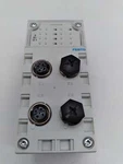 Festo CPX-AB-4-M12X2-5POL-R Connection Block (541254) W/interlinking. Fixed Price $94.00.