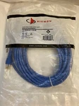 Siemon MC6-8-T-15-06 Cable Assy 4.6M (15FT) 7568A/B Blue 250 Mhz. Fixed Price $12.00.