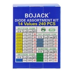 Bojack 14 Value 240 Pcs Diode Assortment Kit Contain Rectifier/fast Piece. Fixed Price $16.40.