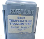 Rosemount 644RNAF6 Temperature Transmitter Part No. I72256000 A7206WVS. Fixed Price $500.00.