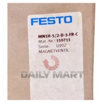 New In Box Festo MN1H-5/2-D-3-FR-C 159711 Pneumatic Solenoid Valve. Fixed Price $248.00.