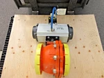 6" Xomox Tufline XLB12A Di/pfa CL150 Lined Ball Valve Unitorq M633 PMVP5 New. Fixed Price $4950.00.