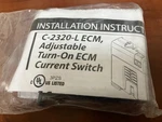Senva C-2320 Adjustable Current Switch 0-100 ACA/0-30 Ac/dcv Split-core. Fixed Price $17.99.