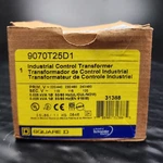 Square Control Transformer 9070T25D1 Usa 25VA Type 1PH. Fixed Price $58.50.
