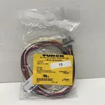 Turck Bkfdv 19-19-0.5/M18 Versafast Series Female Receptacle U2-12371. Fixed Price $69.99.
