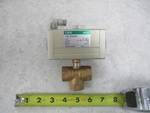Ckd CHG-15X0690 W/ 4KB119-L-ST, Port Air Opperated Ball Valve, XA0396. Fixed Price $249.95.