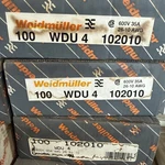 Weidmuller 102010 Terminal Wdu 4 100PCS/BOX. Fixed Price $50.00.