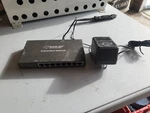 Black Box Stackable Mini Hub LE2801A-FO 12 Vdc Amp Used. Fixed Price $35.00.