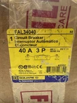 Square D FAL34040 40A 480V 18KA 3P Circuit Breaker - Wrnty. Fixed Price $379.99.