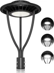 Adub 80W 60W Led Post Top Light With Photocell, Dlc Etl 100W, Black. Fixed Price $231.03.