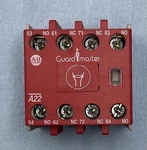 Allen Bradley Guard Master 100S-FA22 Bifurcated Auxiliary Contact (used). Fixed Price $68.75.