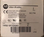 Allen-bradley 1492-SP1D060 Miniature Circuit Breaker New Box Of. Fixed Price $95.00.