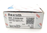 Bosch Rexroth R162281320 Ball Slimline Runner Block 20MM, 23400N, 29800N. Fixed Price $120.00.