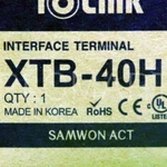 (new) Samwon Act XTB-40H Interface Terminal Fedex Free Intl' Shipping!. Fixed Price $40.00.
