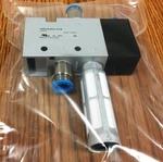 Festo VUWS-L30-M32C-M-G38 575578 Pneumatic Valve With Fittings. Fixed Price $85.00.
