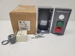New Old Stock! Allen-bradley Heavy Duty Push Button Station 800H-2HAR4R Partial. Fixed Price $199.95.