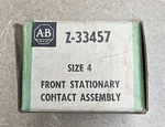 Allen-bradley Z-33457 Size Front Stationary Contact Assembly. Fixed Price $45.00.