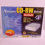 Norcent Cd-rw Drive 52X24X52 Internal With Nero Express Software Open Box. Fixed Price $29.99.