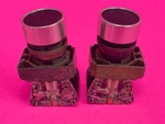 Allen-bradley 800E-2X01L Nc & 800E-2X10 No Black Pushbutton Lot Of. Fixed Price $17.00.