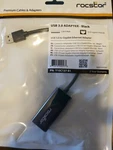 Rocstor Y10C137-B1 Premium Usb 3.0 Gigabit Ethernet Nic Network Adapter. Fixed Price $29.89.