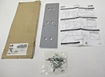 Lcn 4020 18 Drop Plate,silver,alum - Smoothee. Fixed Price $25.45.