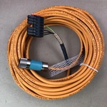 Siemens 6FX5002-5CN06-1CA0 Power Servo Cable 20M, 6-PIN Female M23, Damaged Read. Fixed Price $125.00.
