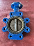 Abz 8 Lug Resilient Rubber Seated Butterfly Valve Disc Xn 107 316-04 316SS. Fixed Price $24.99.