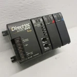Direct Logic 205 Koyo Slot Rack Module Plc D2-03B W/ D2-240, D2-08TR, D2-08ND3. Fixed Price $165.50.