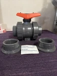 Georg Fischer +gf+ 161 546 347 2 DN50 Ball Valve Pvc Type New. Fixed Price $100.00.