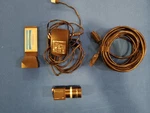 Point Grey Flea FL2-03S2M Camera, 1394B Cable, Card, Fujinon HF12.5HA-1B Lens. Fixed Price $45.00.