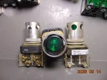 (1) Allen Bradley 800T-QA10 Green Pushbutton With Guard *one*. Fixed Price $19.50.