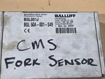 Balluff BGL001J 50A-001-S49 Beam Sensor Forked 10-30V 50MM Pin Conn 156459. Fixed Price $94.50.